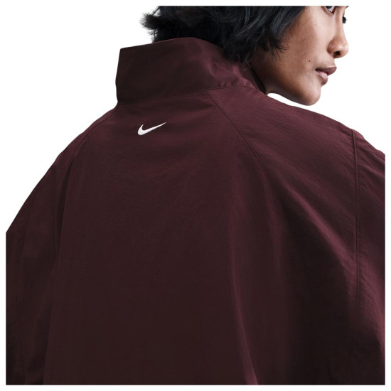 Nike Γυναικείο μπουφάν Logo Oversized Woven Track Jacket Nike Γυναικείο μπουφάν Logo Oversized Woven Track Jacket